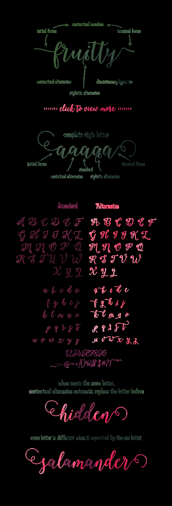 Octavia Script - Modern Calligraphy Typefaces on Behance -   23 letter crafts scripts
 ideas