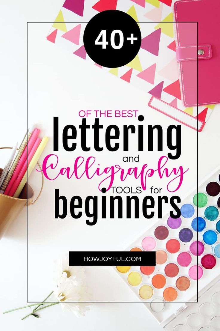 The best lettering and calligraphy tools for beginners -   23 letter crafts scripts
 ideas