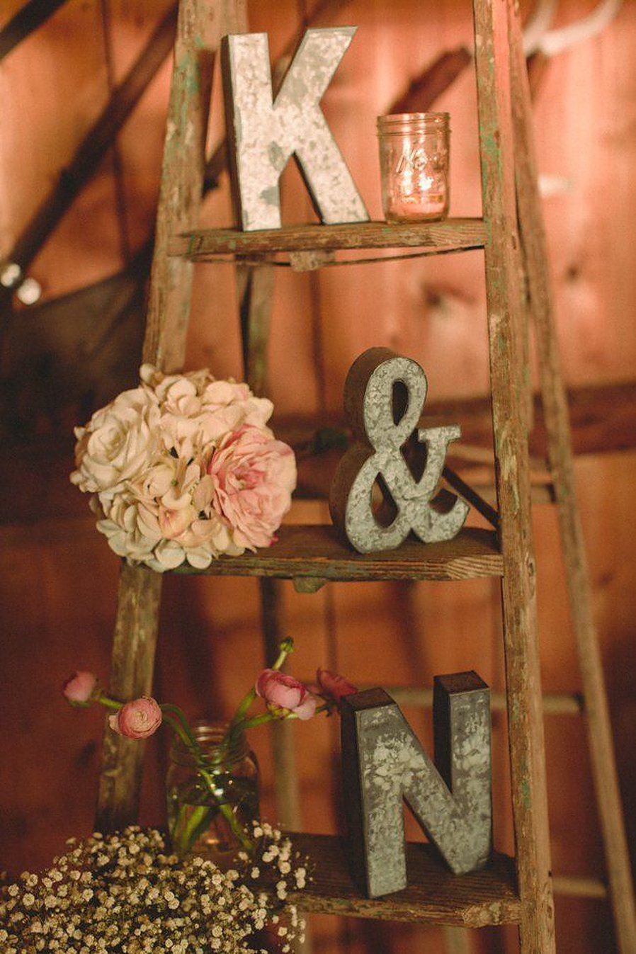 30 Inspirational Rustic Barn Wedding Ideas -   23 mason jar wedding
 ideas