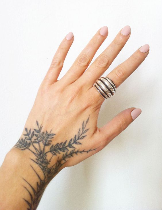 Plants. (Tattoologist) -   23 music tattoo hand
 ideas