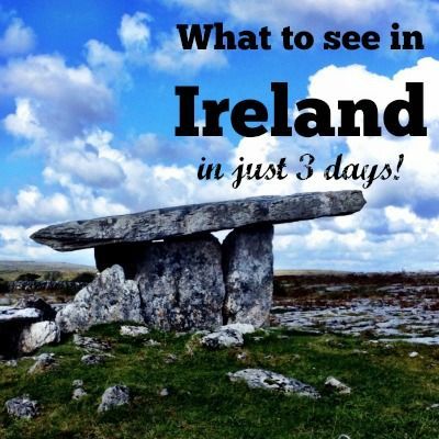 3 Days in Ireland: Hitting the Highlights -   24 3 day list
 ideas