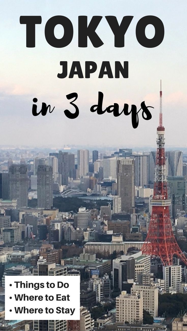 3 Days in Tokyo: The Perfect Itinerary for First Time Visitors -   24 3 day list
 ideas