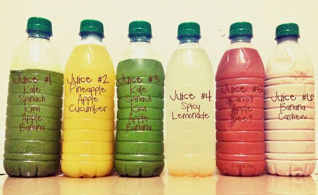 3-Day DIY Juice Cleanse Shopping List for 3 Days: 12 green apples 6 kiwis 1-2 bags kale (I use several handfuls) 1-2 bags spinach (see above ^^) 2 cucumbers 12 red apples 9 bananas 3 carrots 3 beets Pineapple (I picked up 2 6-piece containers and used 4 spears per day) 3 lemons -   24 3 day list
 ideas