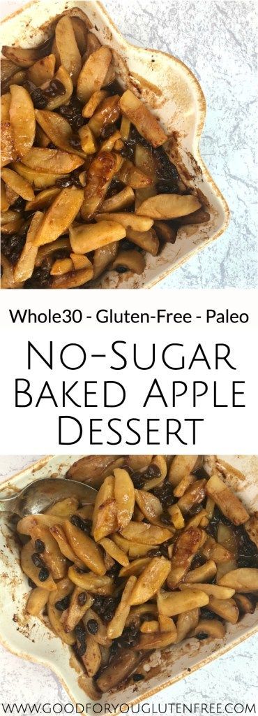 Whole30 Baked Apple Dessert -   24 diabetic apple recipes
 ideas