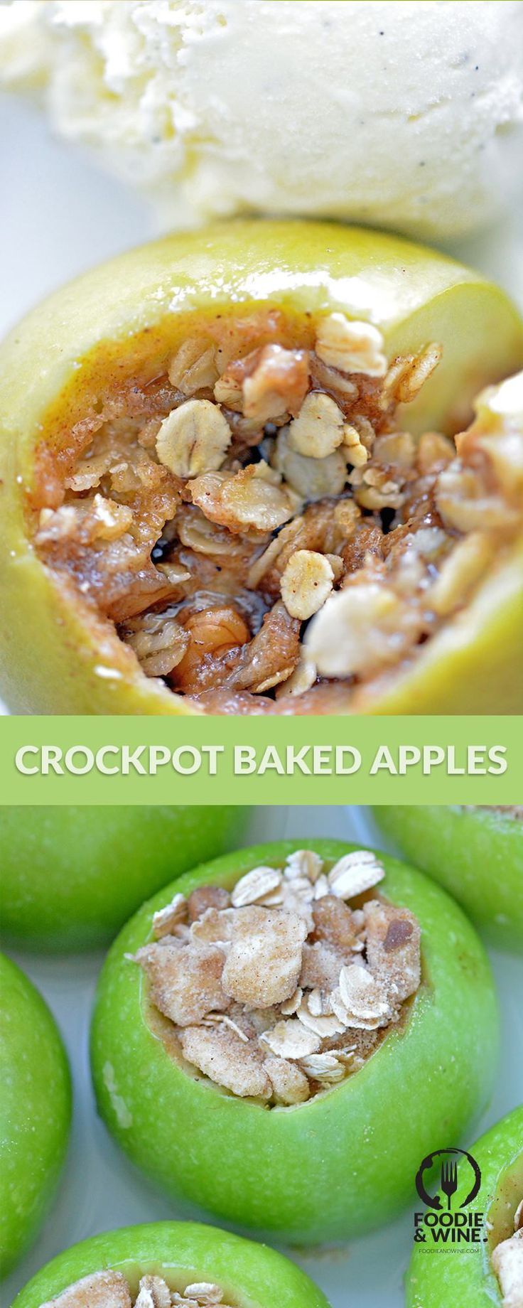Crockpot Baked Apples *4 hours on low was too long. The apples were like applesauce. If I had taken them out at 2ish hours, they probably would have been perfect. Delicious and light though! -   24 diabetic apple recipes
 ideas
