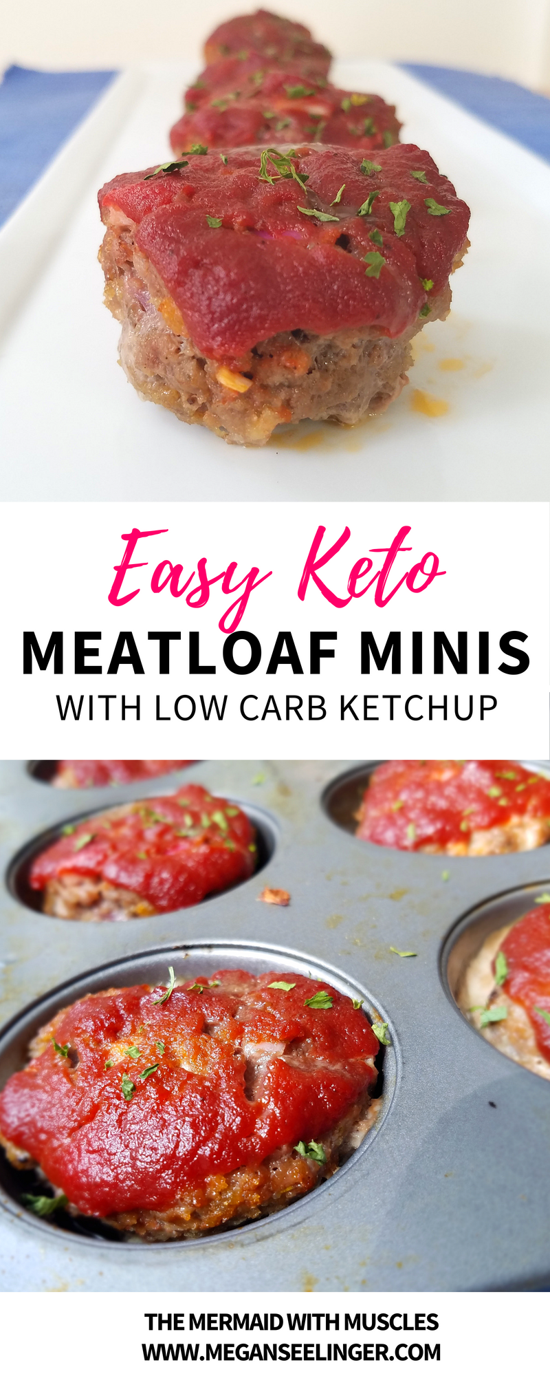 The Best Keto Meatloaf Minis with Low Carb Ketchup -   24 diet meals dinner
 ideas