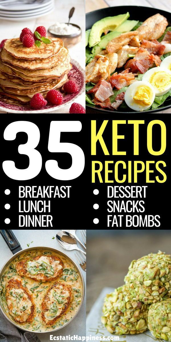 Easy Keto Recipes To Rock Your Ketogenic Diet ? Breakfast, Lunch, Dinner, Snacks -   24 diet meals dinner
 ideas