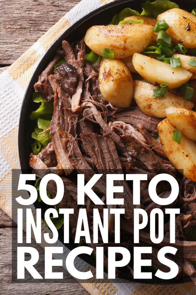 Instant Pot 101: 50 Keto Instant Pot Recipes for Weight Loss -   24 diet meals dinner
 ideas