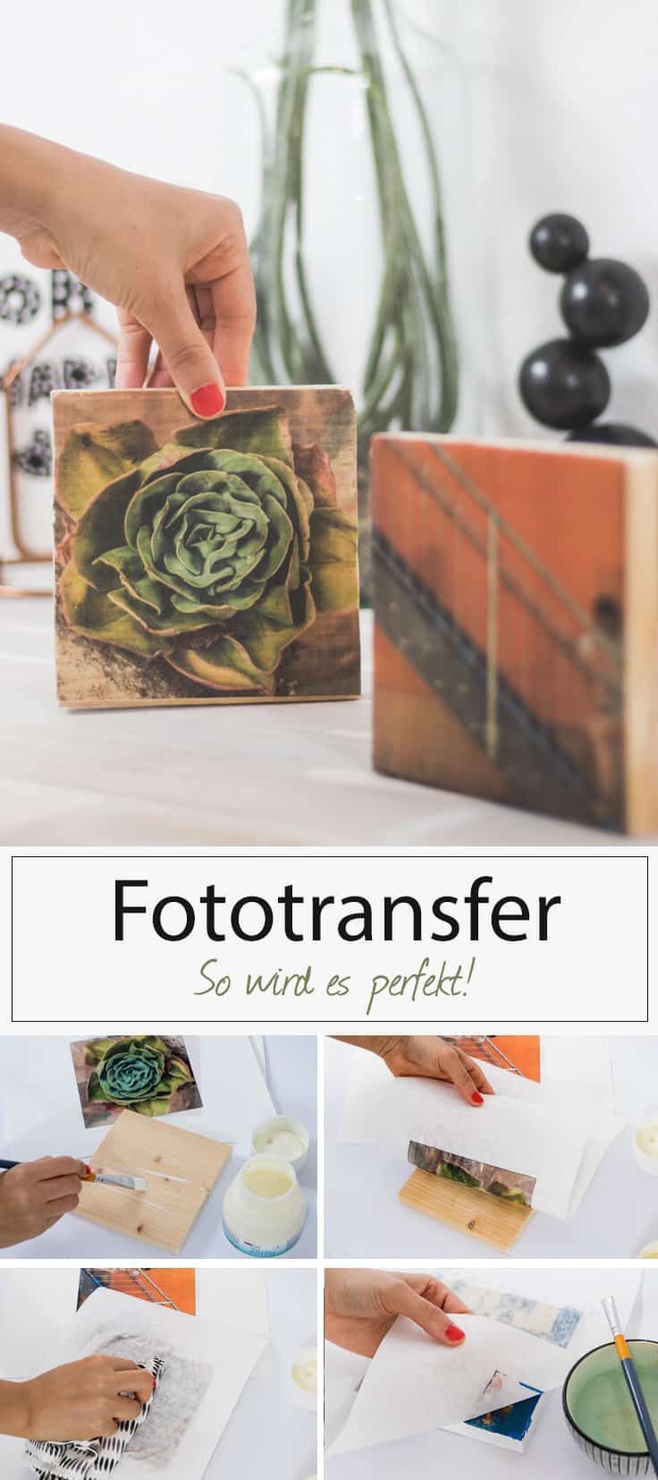 Fototransfer mit Fotopotch - noch besser mit speziellem Papier - DIY Blog -   24 diy basteln holz
 ideas