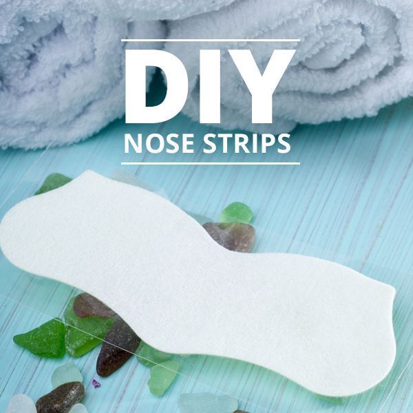 DIY Nose Strips for Blackheads -   24 diy face black heads
 ideas