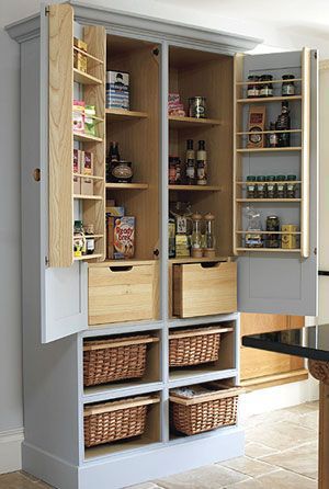 25 Upcycled Furniture Ideas -   24 diy food pantry
 ideas