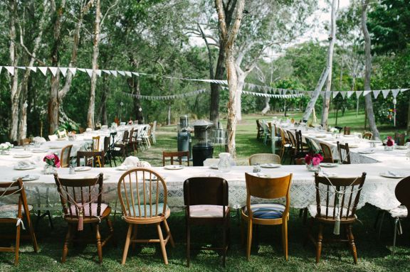 Holly & David’s Shabby Chic Noosa Wedding -   24 diy wedding outdoor
 ideas
