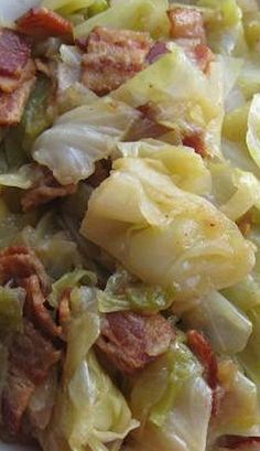 Southern-Style Cabbage -   24 green cabbage recipes
 ideas