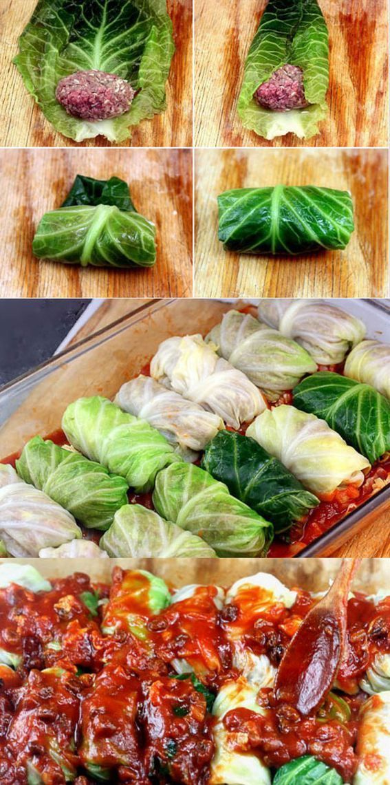 Amazing Stuffed Cabbage Rolls. Tender leaves of cabbage stuffed and rolled with beef, garlic, onion and rice, simmered in a rich tomato sauce. -   24 green cabbage recipes
 ideas