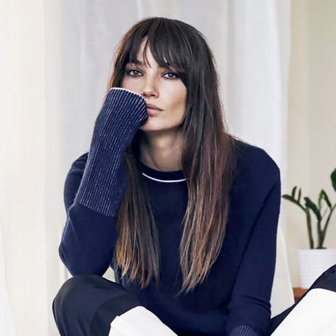 How to Style Bangs Even When You Have Zero Time -   24 long style beauty
 ideas