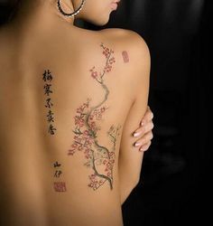 50+ Cute Examples of Cherry Blossom Tattoos -   24 old tree tattoo
 ideas