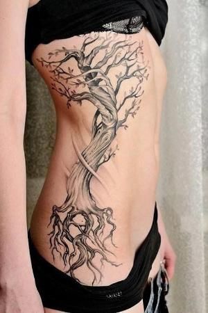 Old Tree Tattoo Design by estelle -   24 old tree tattoo
 ideas