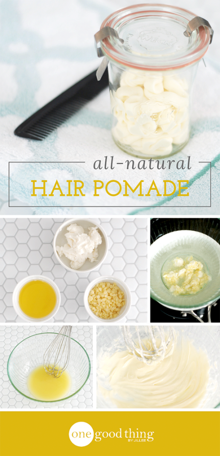 Make Your Own All-Natural Hair Pomade -   25 diy hair pomade
 ideas