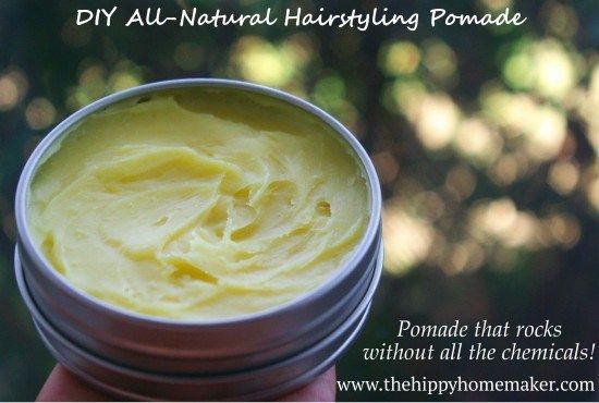 Pomade for the Mr.'s hair (this recipe is great I made some) -   25 diy hair pomade
 ideas