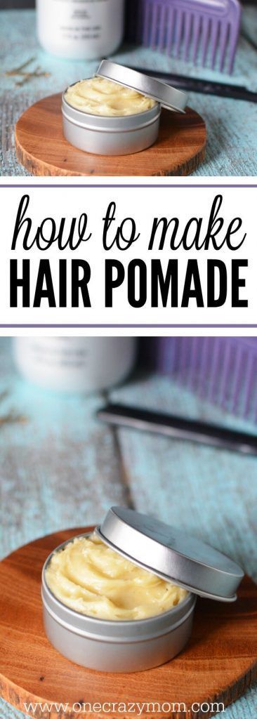 Homemade Hair Pomade - Learn how to make natural hair pomade -   25 diy hair pomade
 ideas