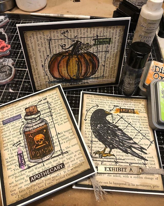 Blueprint Halloween Cards -   25 fall crafts yards
 ideas