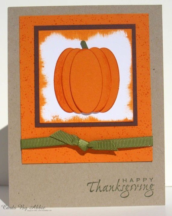Handmade Thanksgiving Cards | Handmade Thanksgiving Card ... -   25 fall crafts yards
 ideas