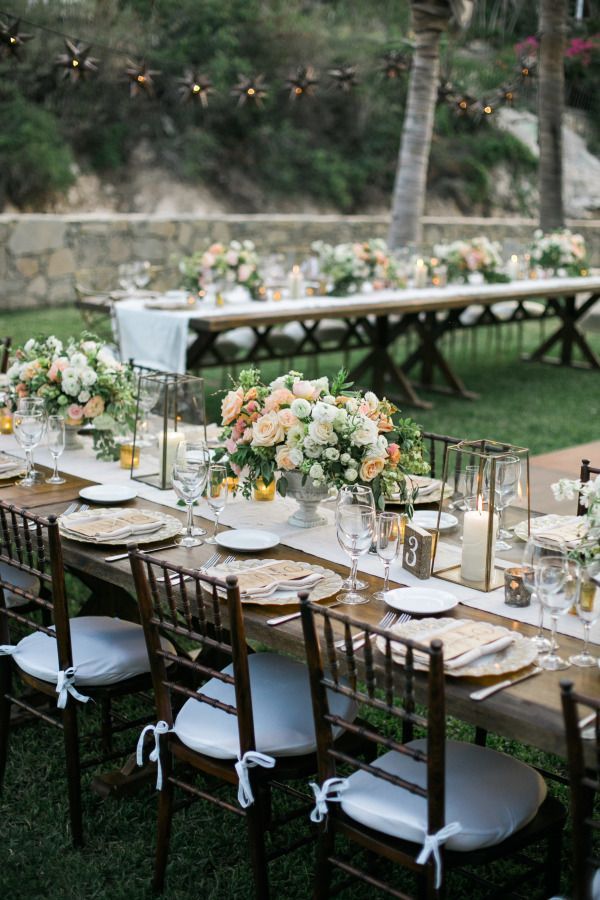Romantic, Boho Chic Cabo Destination Wedding -   25 garden inspiration boho
 ideas