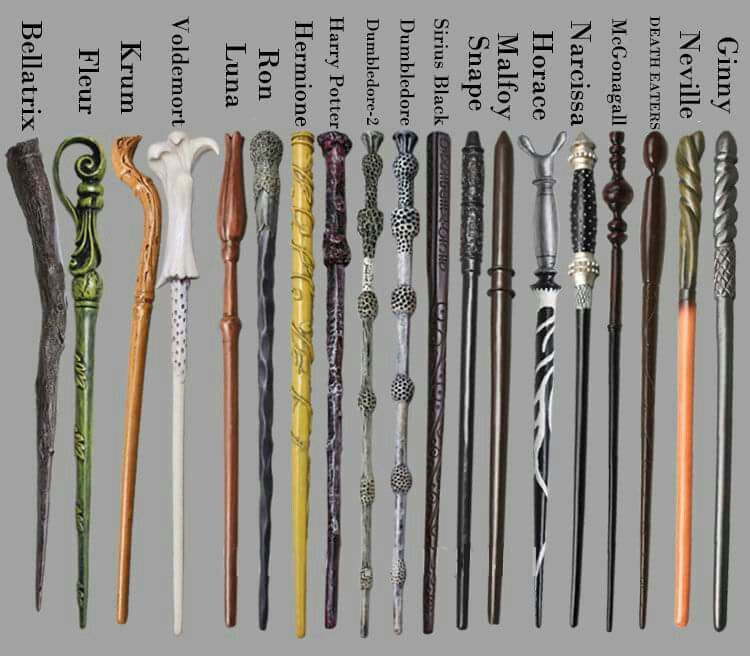 I have Fleur's and even though it's not on there, Cho's, and I used to have Luna's but it broke -   25 harry potter wands
 ideas
