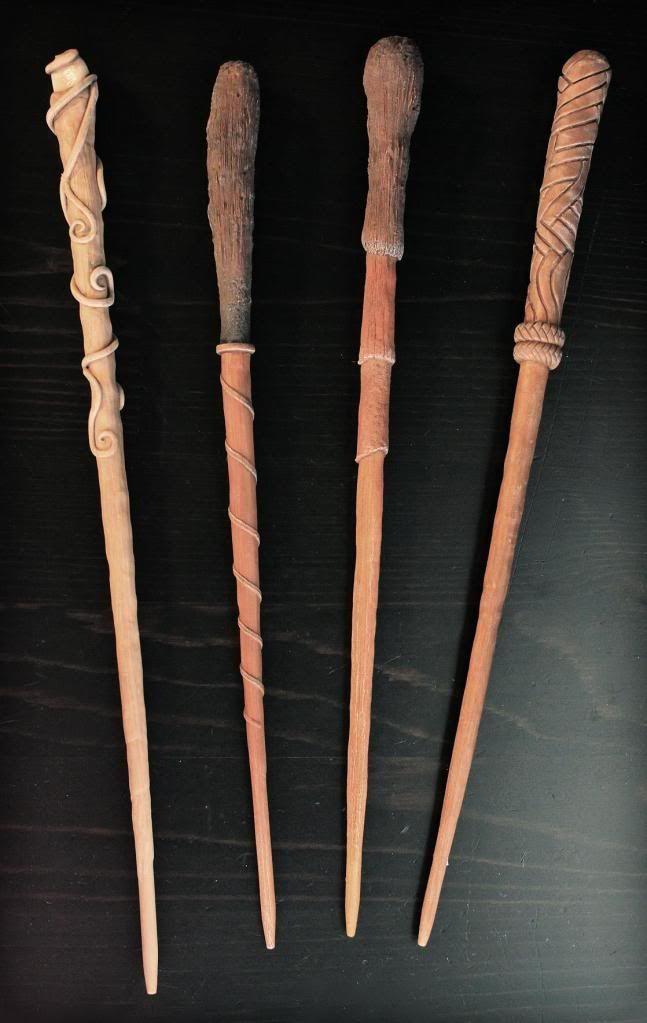 Harry Potter props - mostly original stuff, actually! (WARNING! LOT OF PICS!) -   25 harry potter wands
 ideas