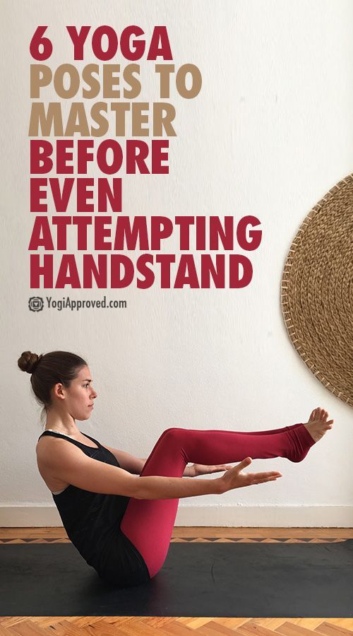 6 Yoga Poses to Master Before Even Attempting Handstand -   15 fitness yoga pants
 ideas