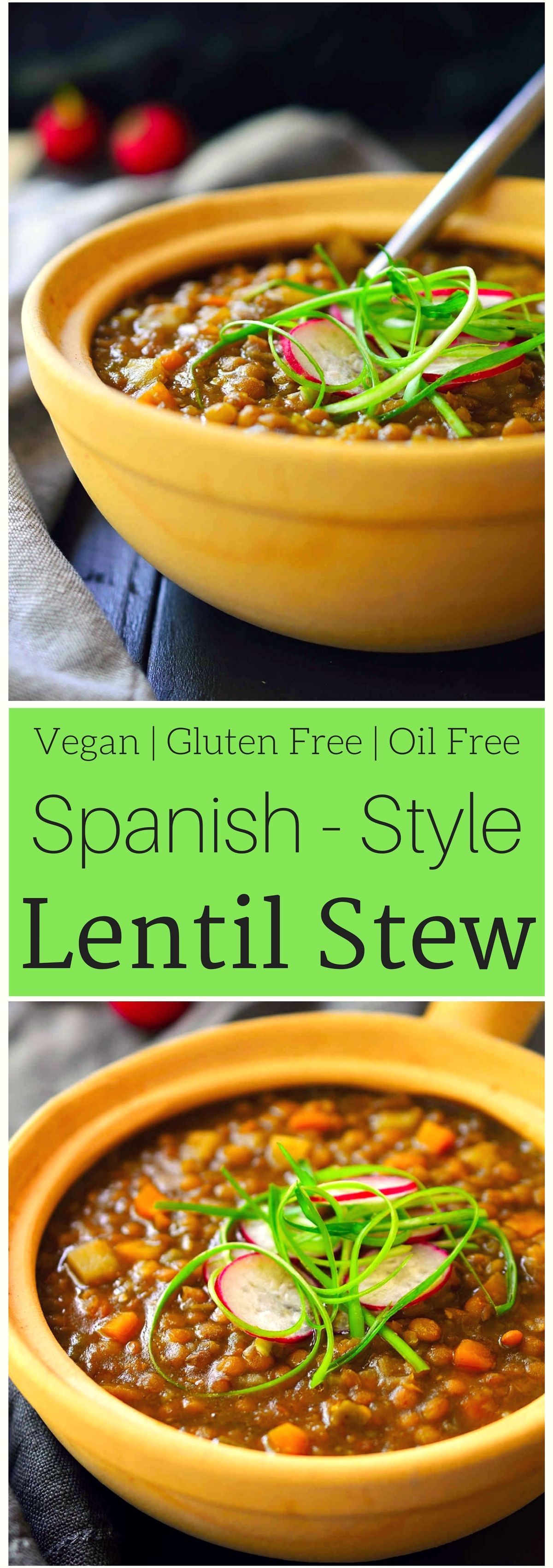 This Spanish-style vegan lentil stew is easy to make with very simple ingredients and perfect for vegans on a serious budget. Hearty and comforting, this oil-free recipe is great as a plant-based main dish for chilly evenings or as a side for a summer barbeque or picnic. It’s a freezer-friendly meal that comes in at only $0.50 a serving. -   18 vegetarian recipes freezer
 ideas
