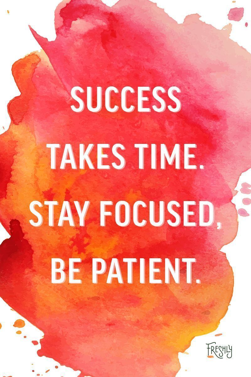 Daily Fitness Motivation: Success takes time. It doesn't happen overnight. Stay focused and be patient. #fitnessblender, -   19 diet motivation iphone
 ideas