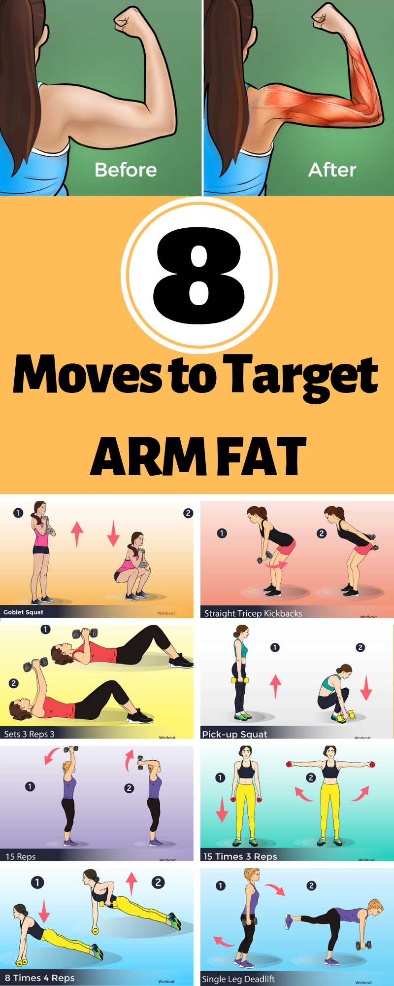 8 moves to target arm fat -   21 healthy fitness diet
 ideas