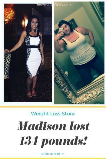Real Weight Loss Success Stories: Madison Shed 134 Pounds With Weight Loss Surgery -   21 mens fitness meals
 ideas