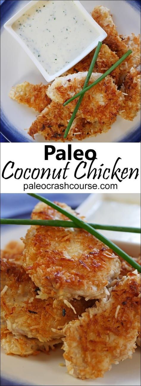 Paleo Coconut Chicken -   21 paleo recipes baking
 ideas