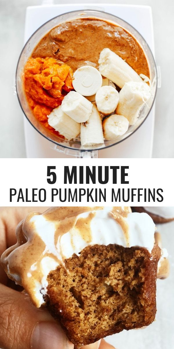 Gluten Free Paleo Pumpkin Protein Muffins -   21 paleo recipes baking
 ideas
