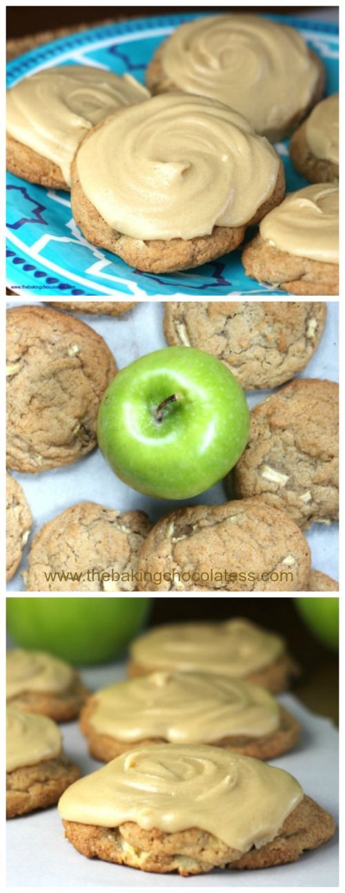 Ultimate Soft Caramel Apple Drop Cookies -   22 apple cookie recipes
 ideas