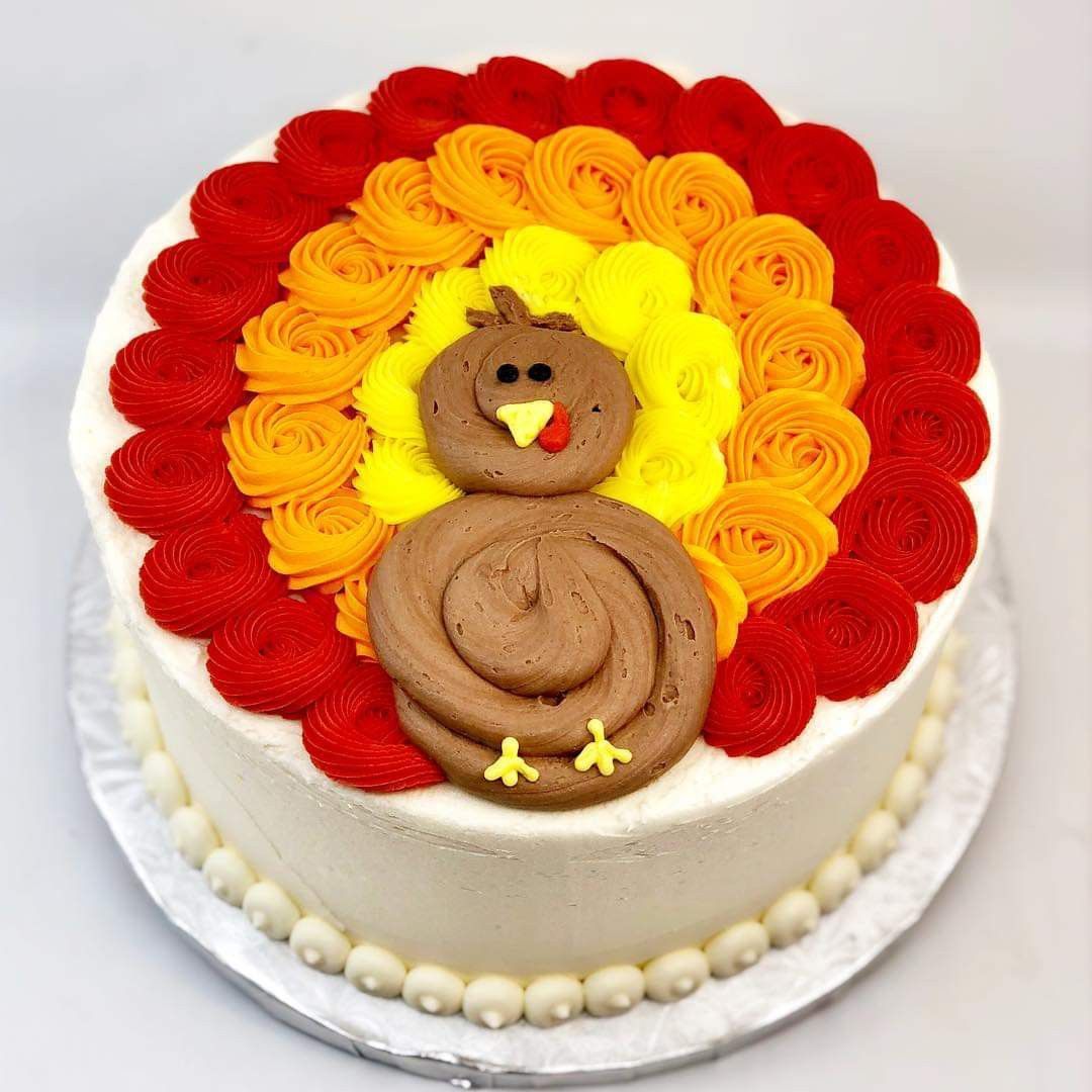 Thanksgiving Cake Decorating- Turkey -   22 cake decor buttercream
 ideas