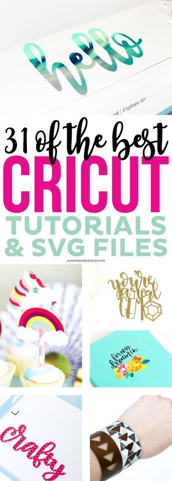 Today I have 31 of the BEST Cricut Tutorials and SVG Files around! I have included everything from basic how-to’s, cute crafts to advance tutorials! -   22 cute crafts creative
 ideas