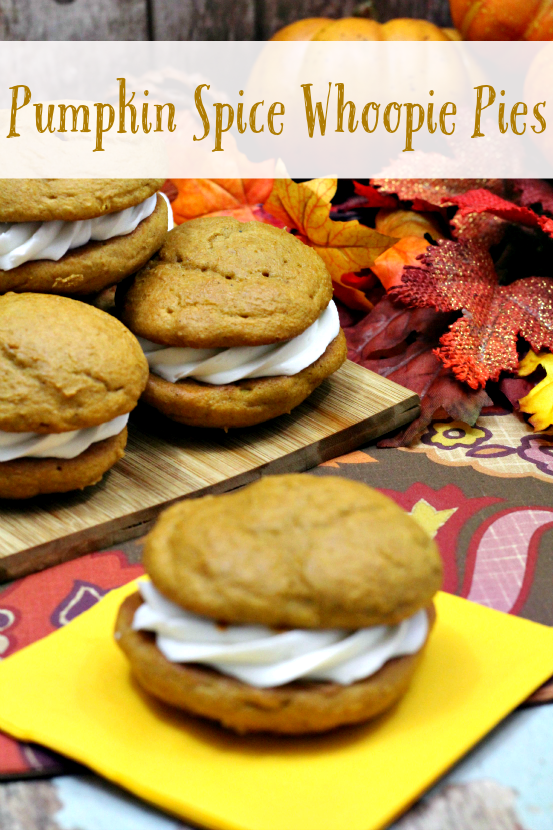 Pumpkin Spice Whoopie Pies are the perfect fall treat! They are moist and packed with flavor! -   22 cute fall recipes
 ideas