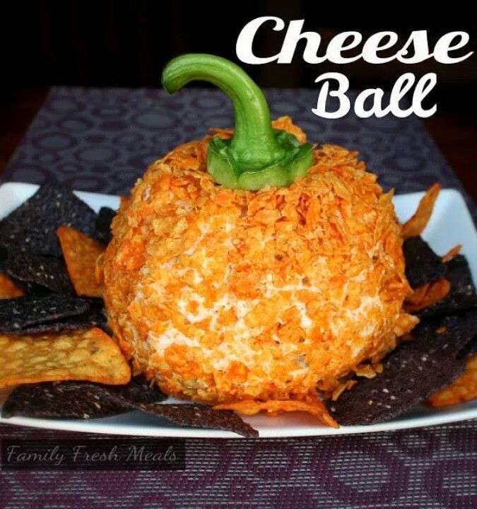 Fall Cheese Ball - This is delicious as it is cute! -   22 cute fall recipes
 ideas