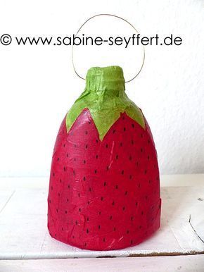 DIY Basteln mit Kindern: Wir basteln Laternen – leuchtende Erdbeerlaterne f?r St. Martin | Blog Sabine Seyffert -   22 diy basteln sommer
 ideas