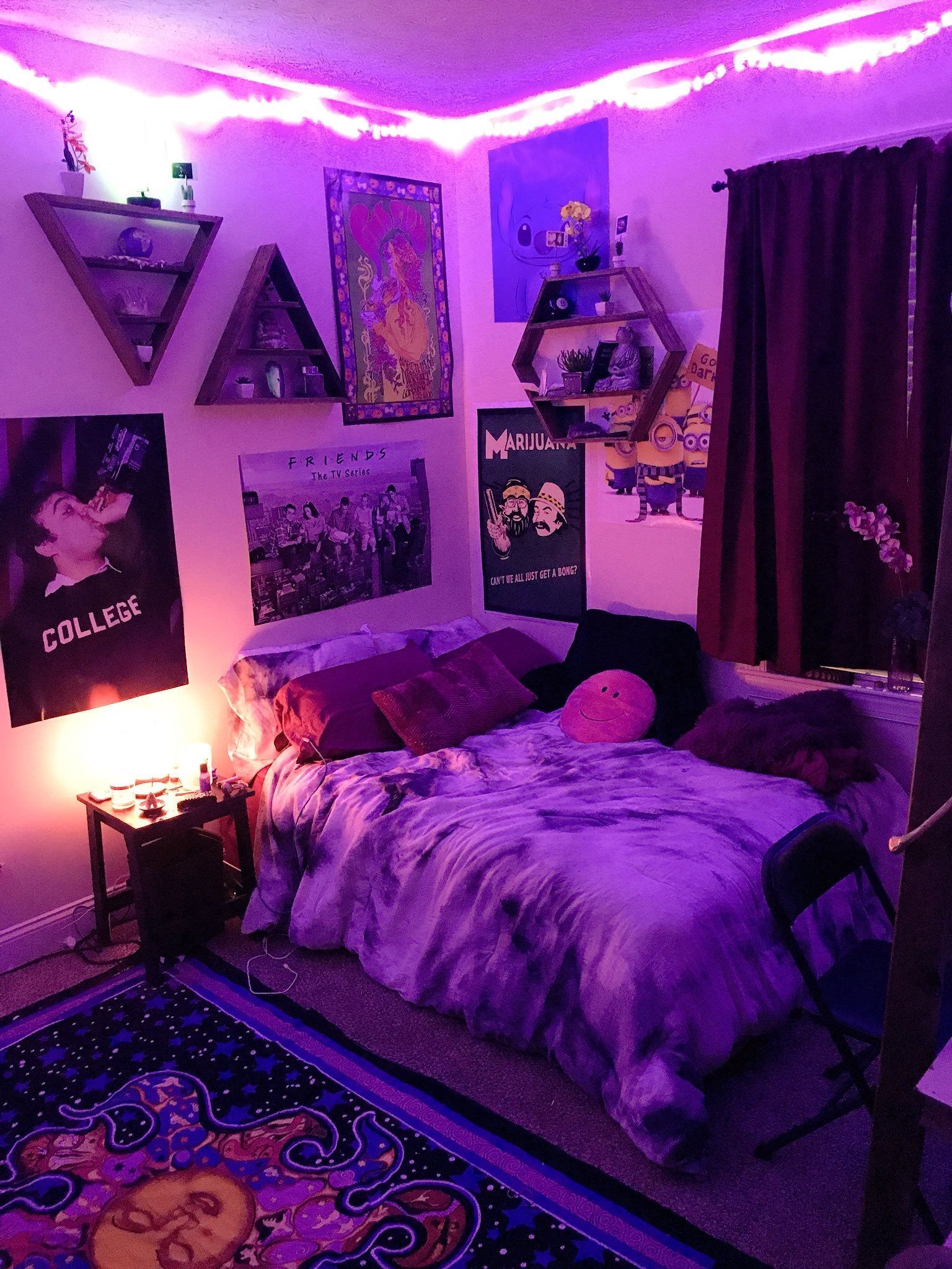 Hipster college apartment, perfect to vibe! -   22 hipster dorm decor
 ideas