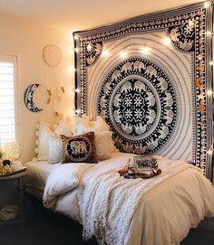 Buy black and white dorm room tapestry college room wall decor poster -   22 hipster dorm decor
 ideas