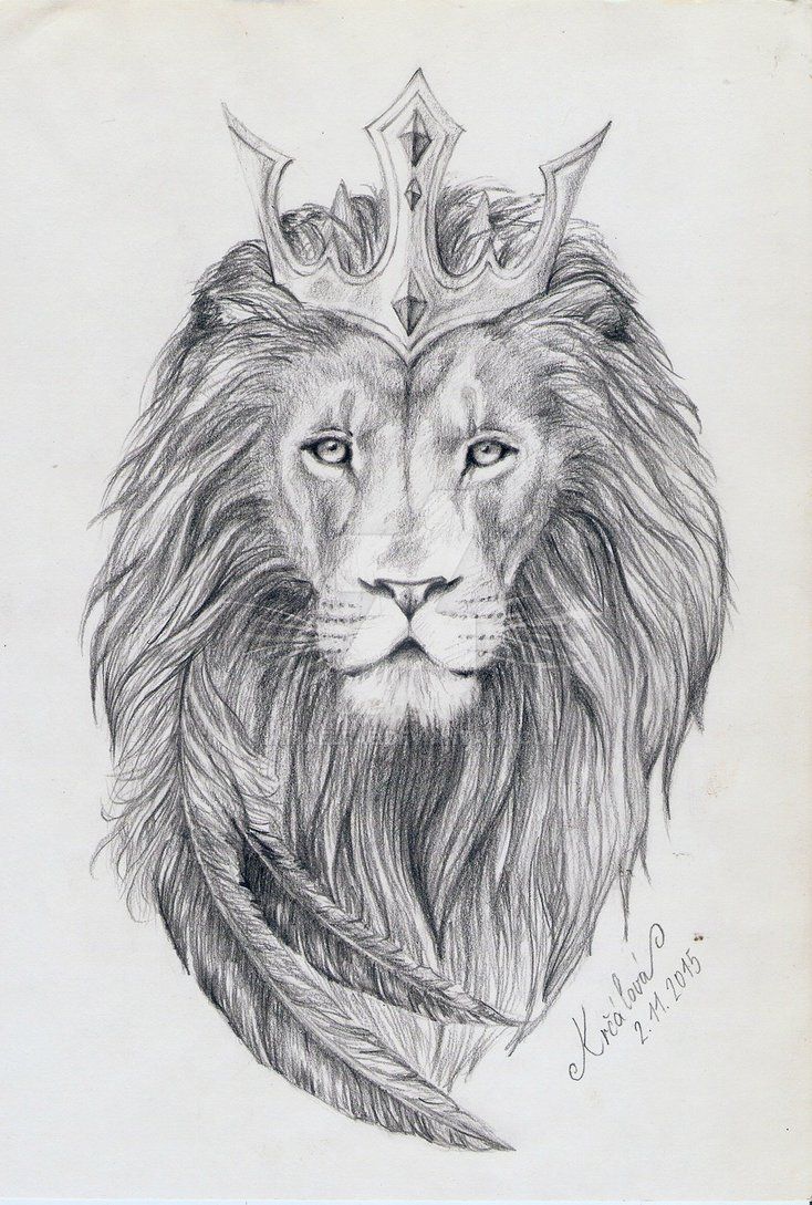 Tattoo Design - Lion King by MiraelFae.deviantart.com on @DeviantArt -   22 lion tattoo crown
 ideas
