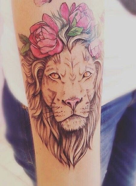 Tatuajes                                                                                                                                                                                 M?s -   22 lion tattoo crown
 ideas