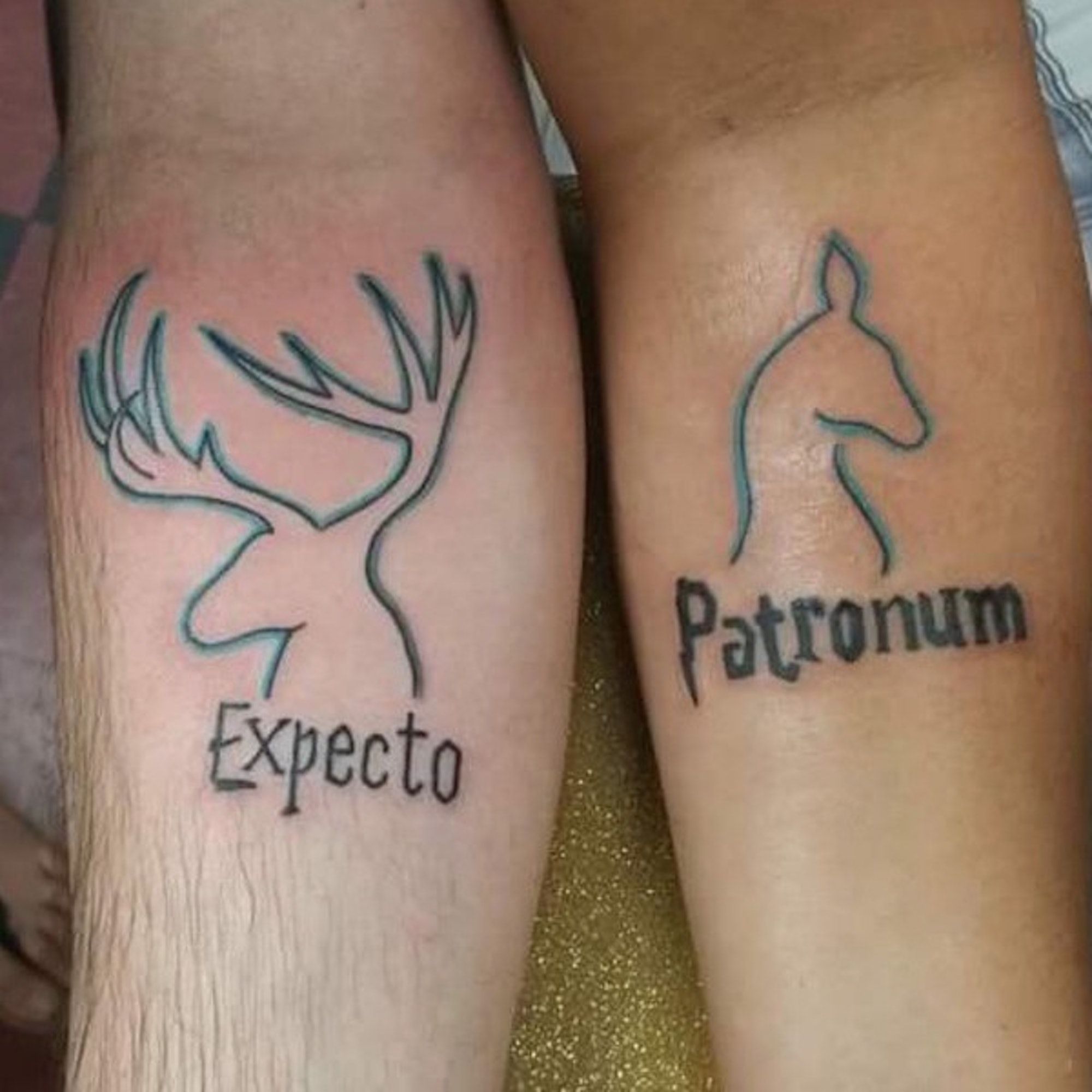 31 Couples With Matching Tattoos That Prove True Love Is Permanent -   22 little couple tattoo
 ideas