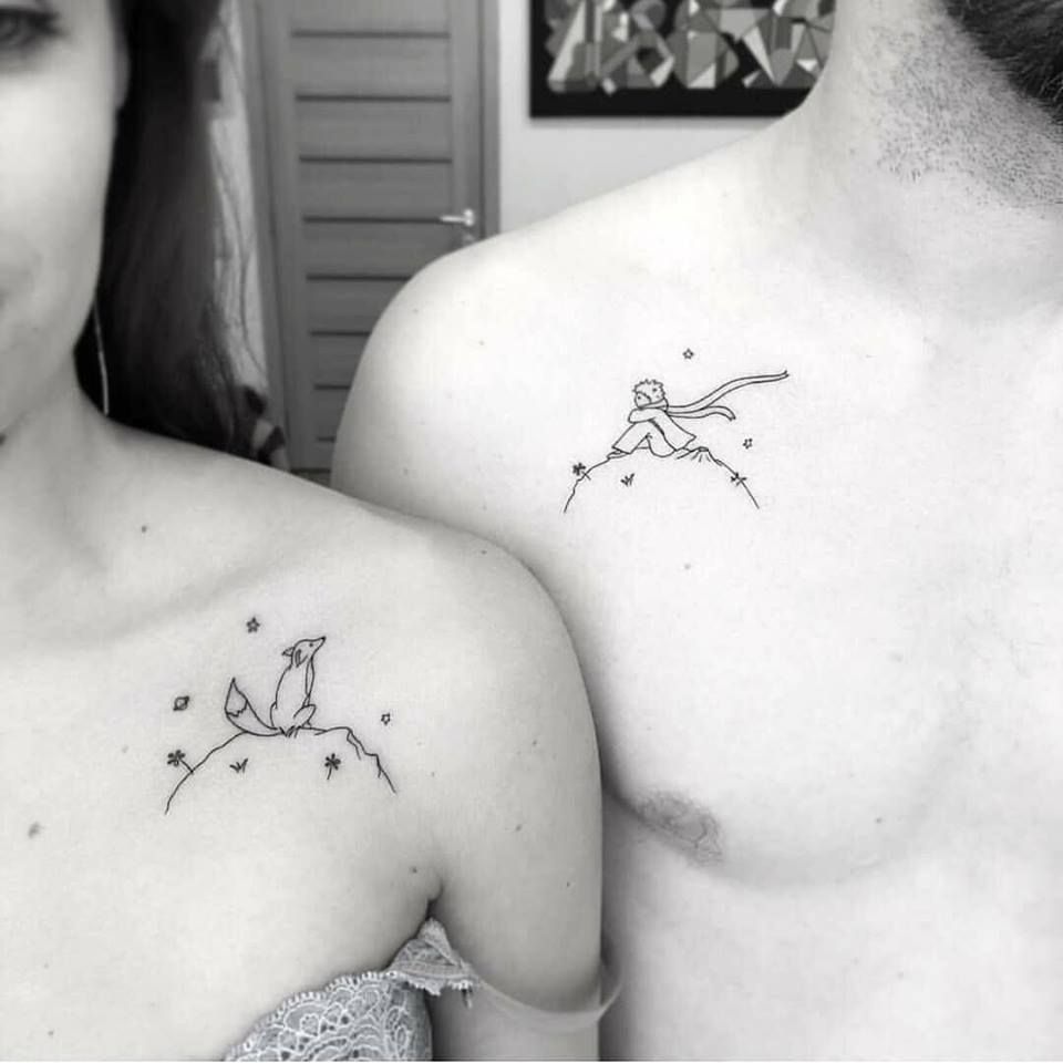 22 little couple tattoo
 ideas