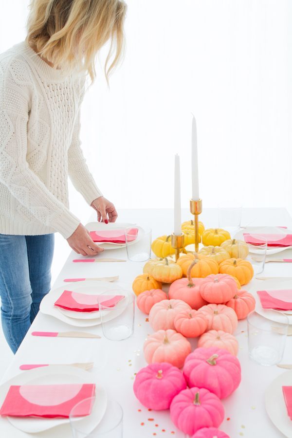 12 Beautiful Modern Thanksgiving Decorations -   22 modern decor party
 ideas
