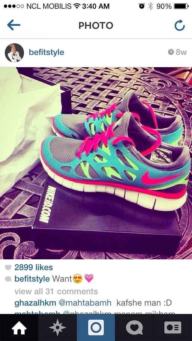 Nike free custom fitness running training shoes. Active wear. Colorfull -   22 women’s fitness running
 ideas